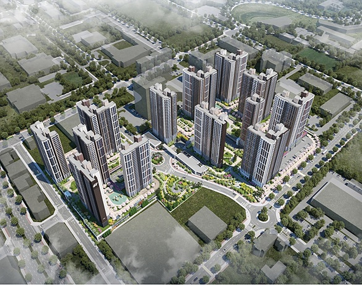 힐스테이트 오송레이크센트럴 조감도
